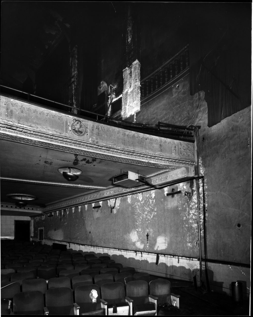 Orchestra seating after 1978 closing